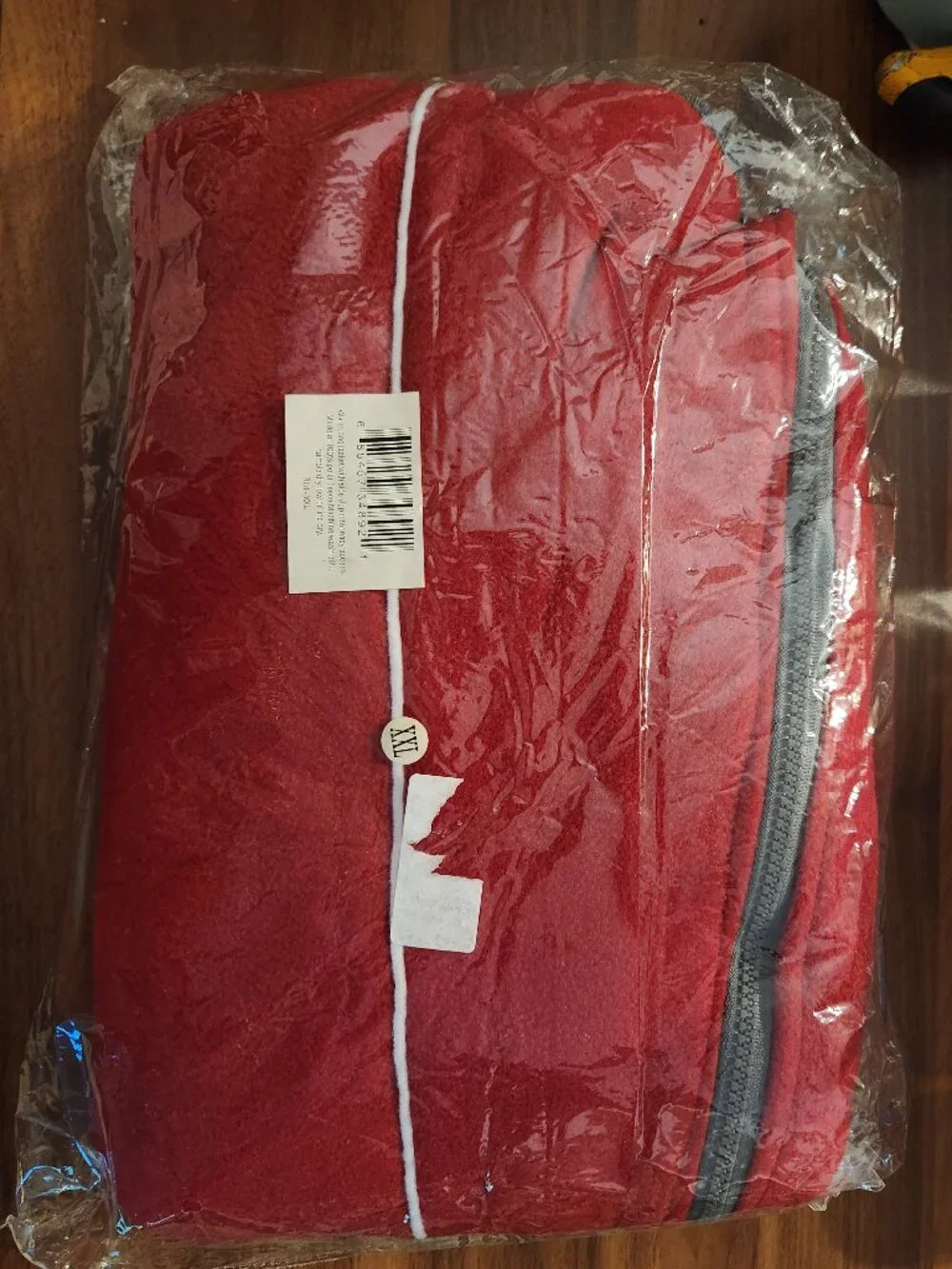 BOX DOG Polar Fleece Dog Jacket Coat for BIG DOGS - Red - XXL - NEW NWT